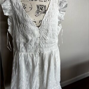 NWT Anthropologie White Dress